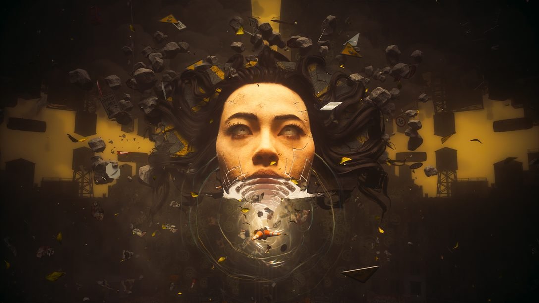 Imagem oficial de Control Resonant no PlayStation 5 divulgada pela Remedy e PlayStation.